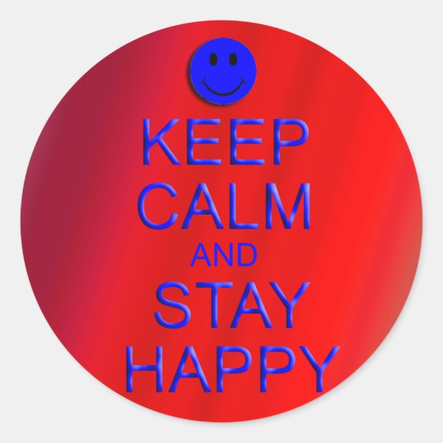 Sticker pour le calme (Devant)