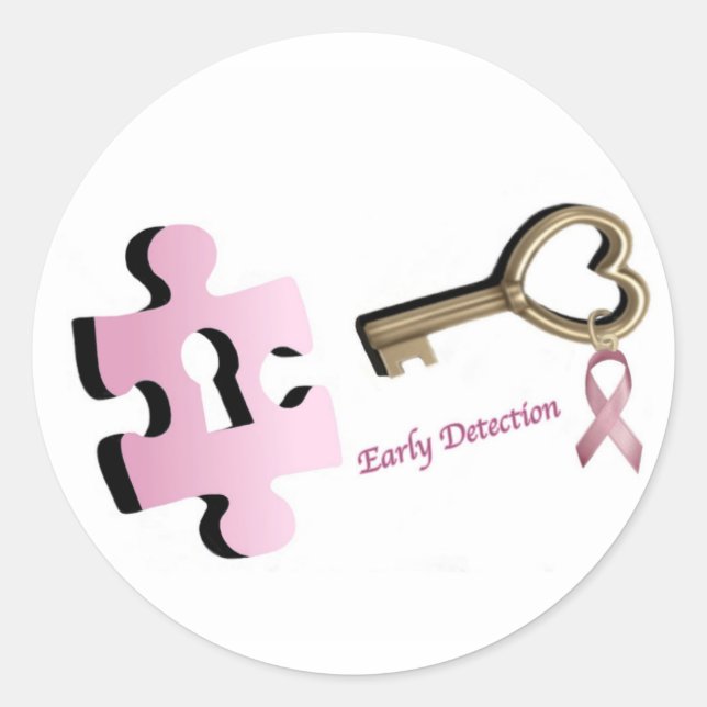 Sticker pour le cancer du sein (Devant)