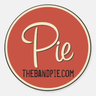 Sticker pour le logo à tarte - feuille de 6 !