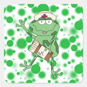 Sticker pour le plaisir de l'infirmière de la gren