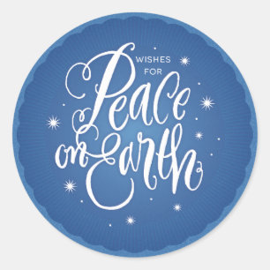 Sticker pour le retour de la paix sur Terre