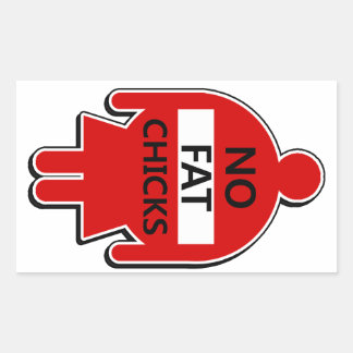 Sticker pour les chicots gras