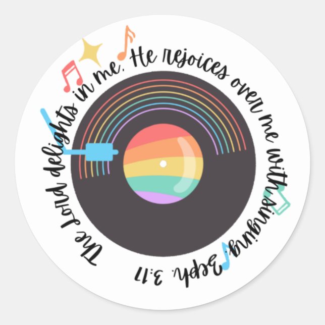 Sticker pour les écritures (Devant)