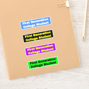 Sticker Pour les étudiants - Collège de première génératio