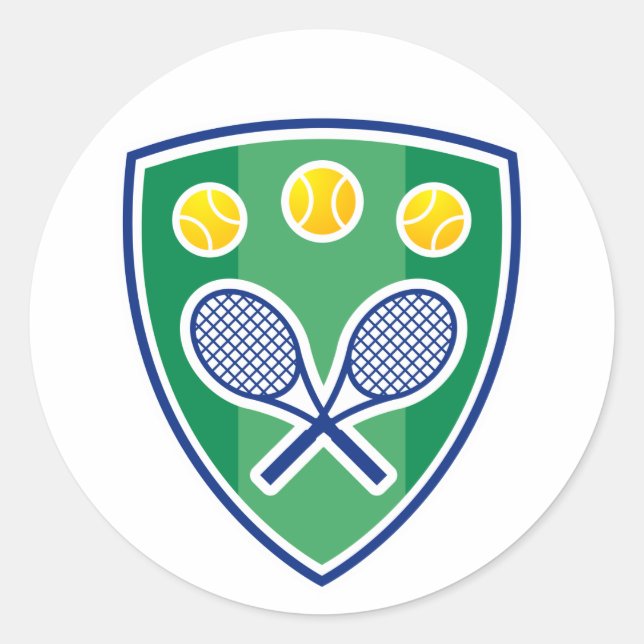 Sticker pour les joueurs de tennis (Devant)
