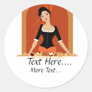 Sticker pour les pâtisseries