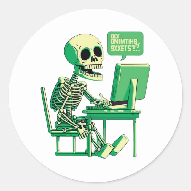 Sticker pour les programmeurs et les développeurs (Devant)