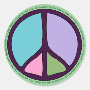 Sticker pour les signes de paix