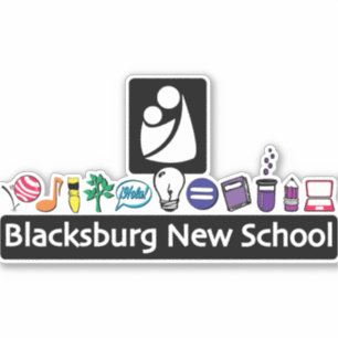 Sticker pour l'esprit de la nouvelle école de Blac