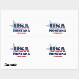 Sticker pour l'état du Montana