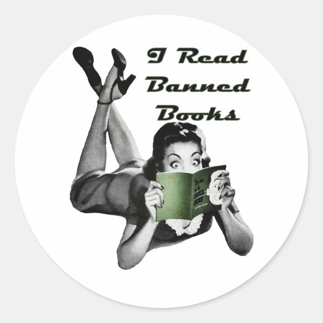 Sticker pour livres interdits (Devant)