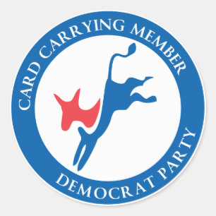 Sticker pour ordinateur portable du Parti démocrat