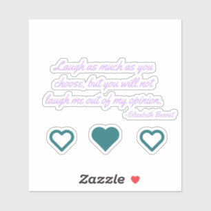 Sticker pour ordinateur portable Lizzie Bennet