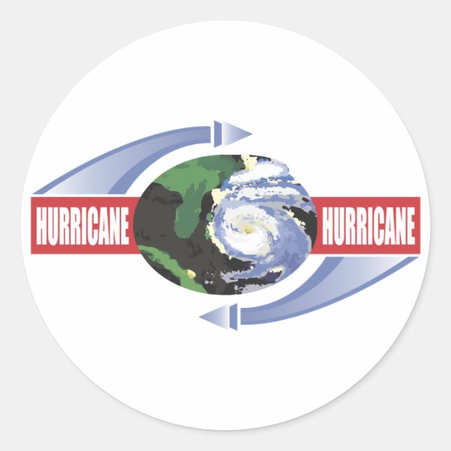 Sticker pour ouragan (Devant)