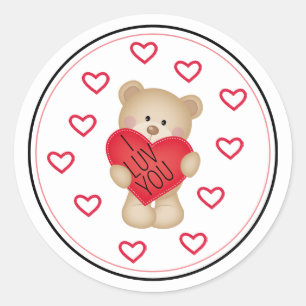 Sticker pour ours en peluche