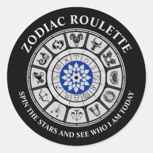 Sticker pour panneaux Zodiac amusants