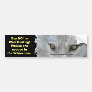 Sticker pour pare-chocs de conservation de la faun