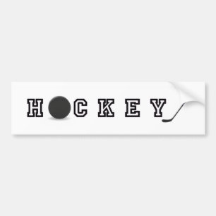 Sticker pour pare-chocs de hockey