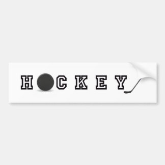 Sticker pour pare-chocs de hockey