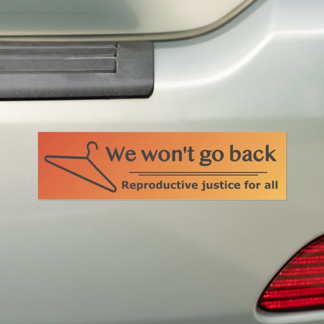 Sticker pour pare-chocs de justice génésique (oran (En voiture)