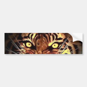 Sticker pour pare-chocs de tigre de Sumatran sauva