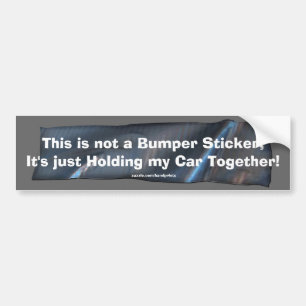 Sticker pour pare-chocs Duct amusant pour votre vo