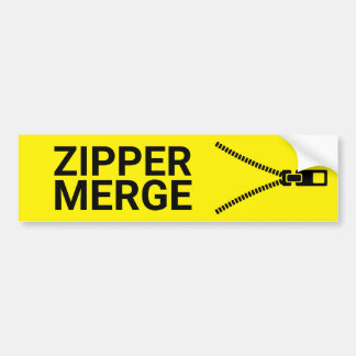 Sticker pour pare-chocs Zipper Fuge