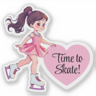 Sticker pour patinage artistique