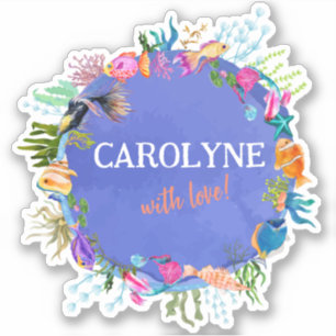 Sticker pour phoque Enveloppe personnalisée