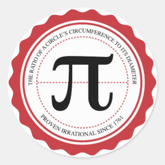 Sticker pour phoque Pi