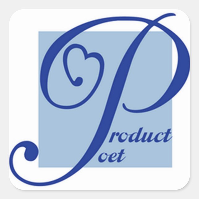 Sticker pour poète produit (Devant)