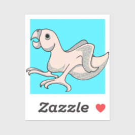 Sticker pour poussette de perroquet