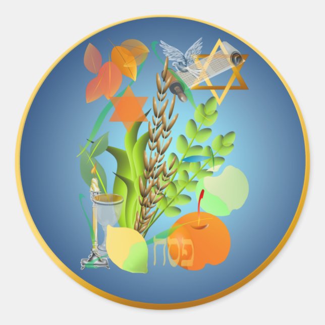 Sticker pour Seder de Pâque (Devant)