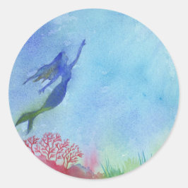 Sticker pour sirène sous-marine