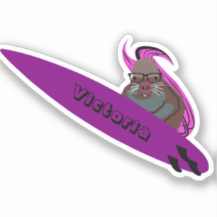 Sticker pour surf Naughty Squirrel #2251