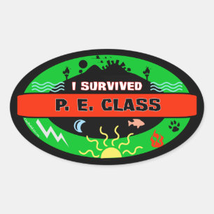 Sticker pour survivant de la classe P. E.
