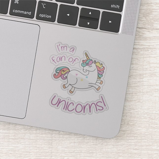 Sticker pour ventilateur Unicorne (Détail)