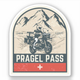 Sticker Pragel Pass VTT suisse