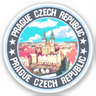 Sticker Prague