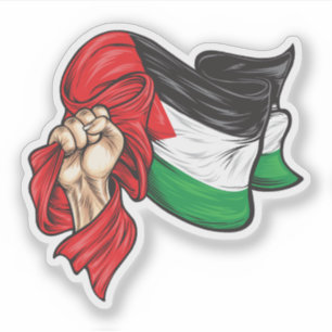 Sticker Premier drapeau national de la Palestine T-Shirt