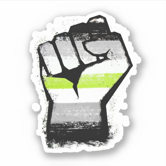 Sticker Première manifestation d'agent (Devant)