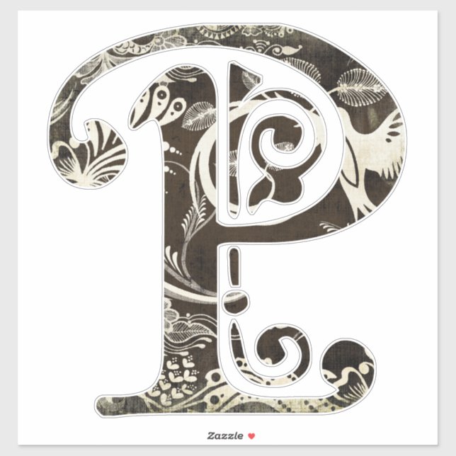 STICKER PRESCIOUSA -P- (Feuille)