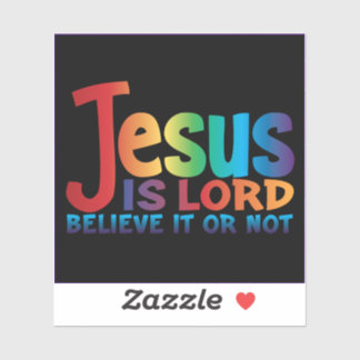 Sticker Présenter la vérité sur Jésus Sticker...[fuzzy]Noi