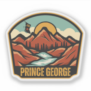 Sticker Prince George (Colombie-Britannique)