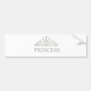 Sticker Princess Crown Bumper