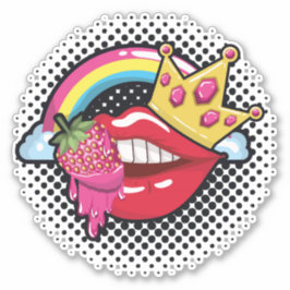 Sticker Princesse délicieuse