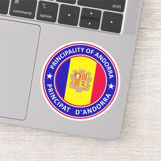 Sticker Principauté d'Andorre (Détail)