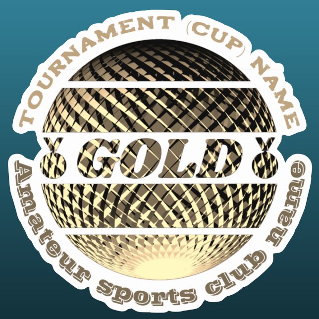 Sticker Prix de la médaille d'or (Créateur téléchargé)