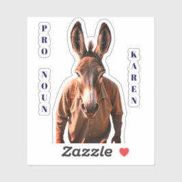 STICKER PRO NOUN KAREN