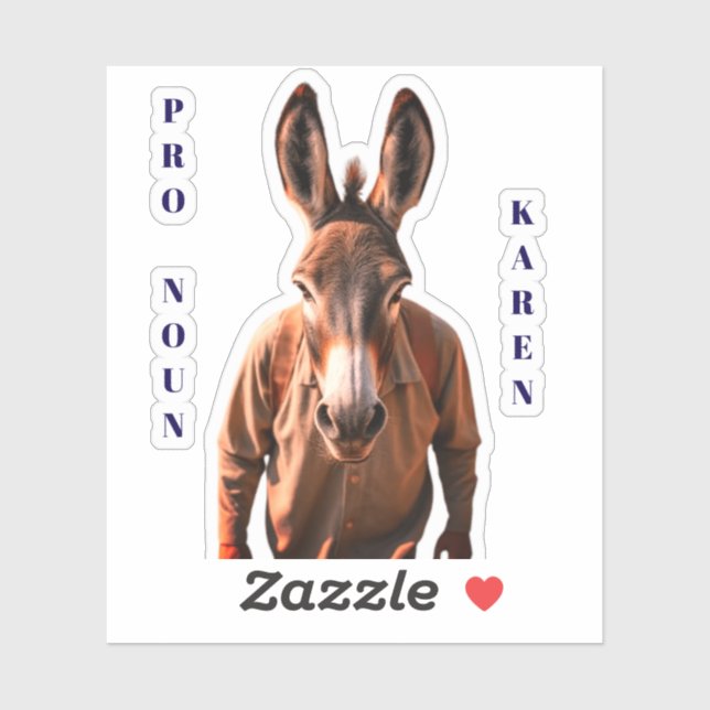 STICKER PRO NOUN KAREN (Feuille)